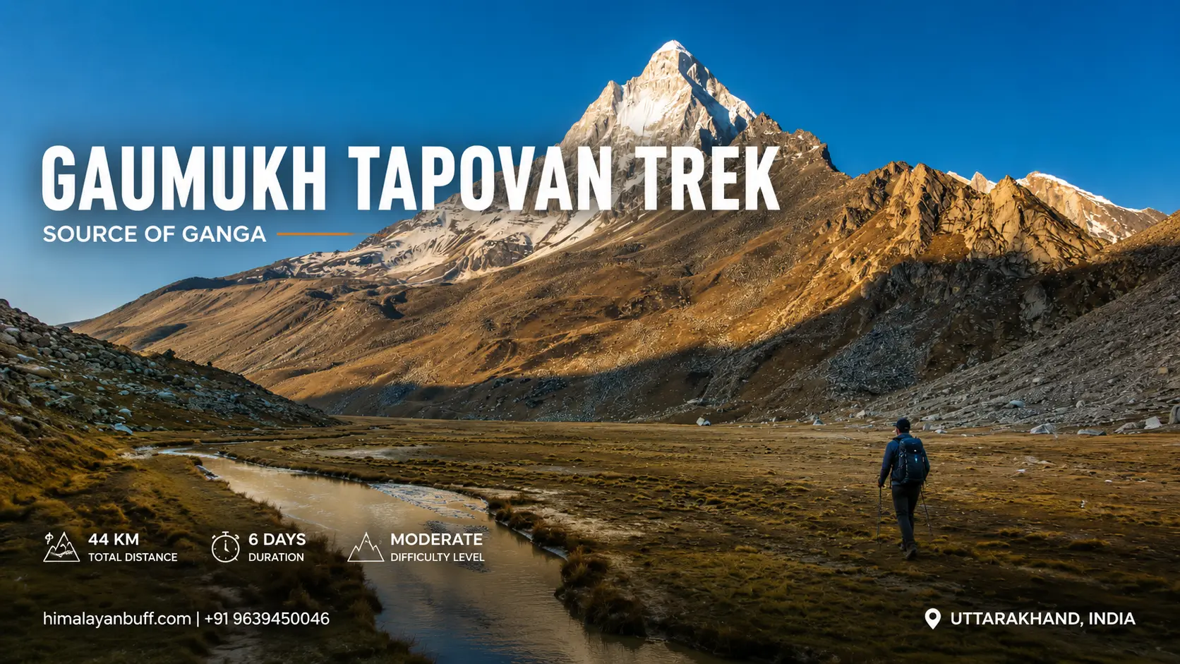 Gaumukh Tapovan Trek - Himalayan Buff