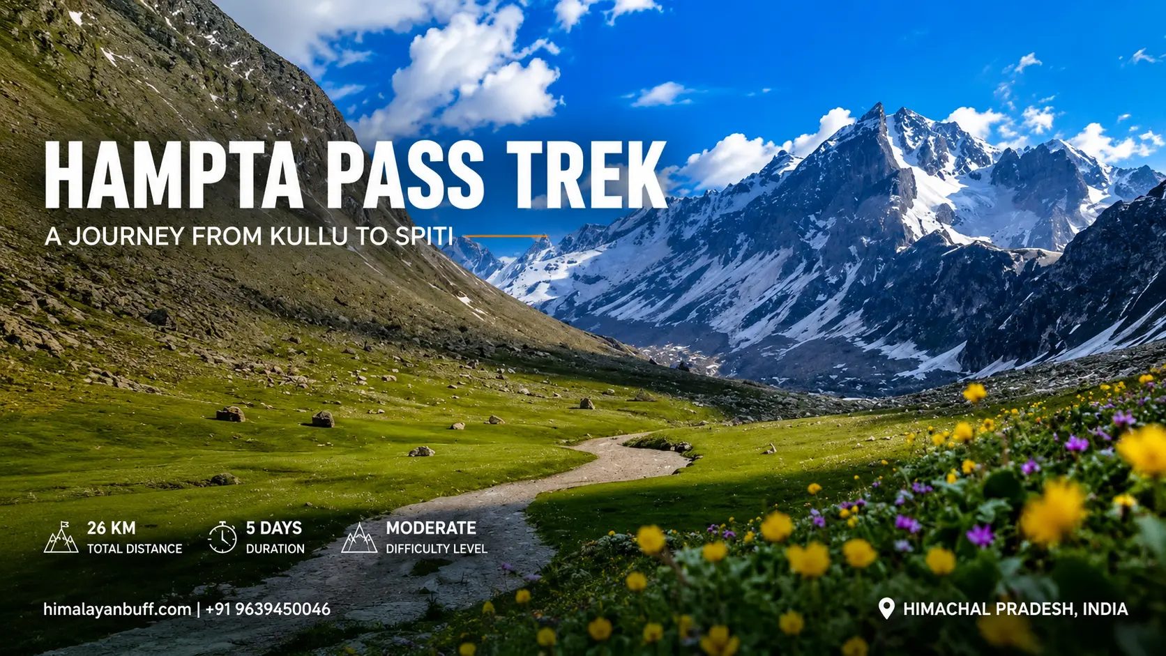 Hampta Pass Trek - Himalayan Buff